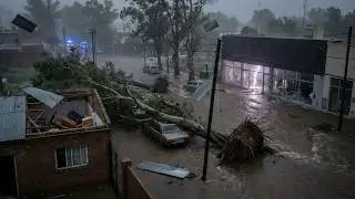 😱 100 km/h Winds Smash Santa Rosa, Argentina &ndash; Shocking Storm Damage !