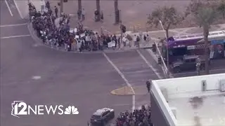 Student walkout protests seen in the Valley