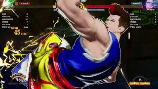 FATAL FURY: City of the Wolves KIM DONG HWAN COUNTER COMBO
