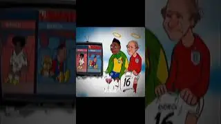 Pel&eacute; and Bobby Charlton 😢 #shorts #football #pel&eacute; #bobbycharlton #footballplayers #trending