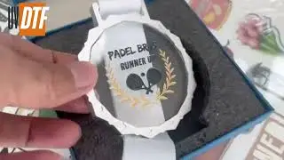 UV DTF on Medals &ndash; Personalised Premium Custom Medal Printing