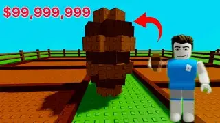 how pinecone seed  made me billionaire in grow a garden ROBLOX