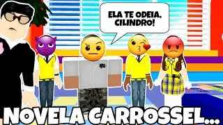 História Roblox - Os Inscritos Lacraram Na Escola Mundial Do Carrossel!