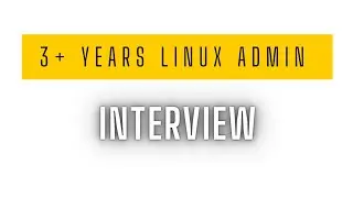 3+ years linux admin Real Interview Experience | Selected for next round🔥