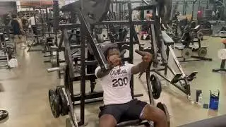 Training with Linebacker LJ Fort