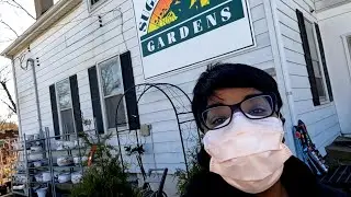 WINTER GARDEN NURSERY HAUL, FLOWER POTS, MASSIVE CONTAINER CLEAN OUT