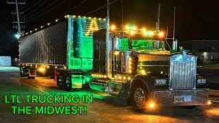 Day In The Life of An LTL Truck Driver! | Midwest Run