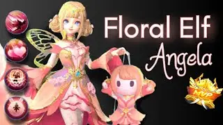 Angela - Floral Elf 💖🌸✨💙(⁠≧⁠▽⁠≦⁠) #mlbb #mlbbangela #mlbbcollector