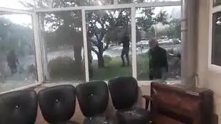 IRAN: Workers of the Azarab factory in Arak holding a protest and the police attacked them
