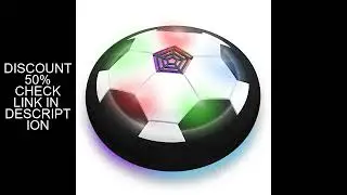 LED Hover Soccer Ball Air Power Training Ball Playing Football Indoor Outdoor Game  Sport Toys  Birt