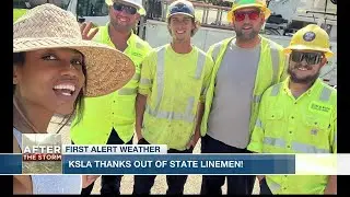 KSLA thanks out-of-state linemen