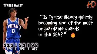 Tyrese Maxey Just Cooked His Defender With This Combo 😤