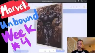 Marvel Unbound 2022 Week 4 Pack Opening! Rhino Upper Deck e-Pack comic trading card art by fred.ian