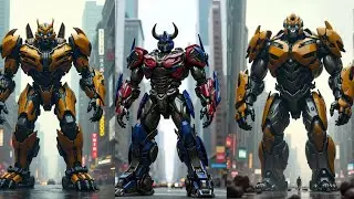 Transformers Optimus Prime and Bumblebee Dna Fusion with Animals | ट्रांसफॉर्मर | Bumblebee Fusion
