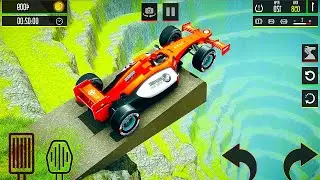 Formula Car Crash Game 2021 : Beam Car Driver Jump Arena - Android GamePlay
