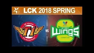 SKT vs JAG Game 3 - LCK Spring Split 2018 W6D5 - SK telecom T1 vs Jin Air GreenWings G3