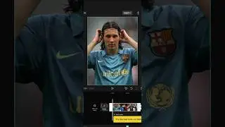 Capcut edit tutorial #messi #football #edits