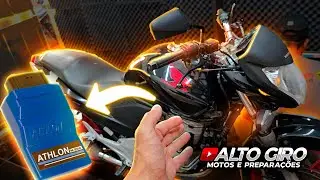 MELHORANDO O ACERTO DA CENTRAL ATHLON NA CB 300 SÓ COMANDINHO