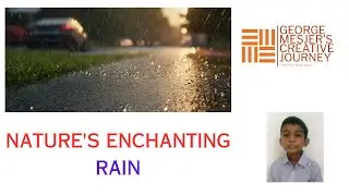'Nature's Enchanting Rain'/English Poem/George Mesjer/ No-6