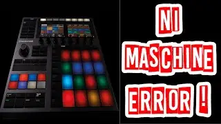 NATIVE INSTRUMENTS MASCHINE ERROR LOADING INSTRUMENTS