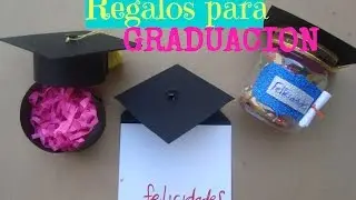 REGALOS PARA GRADUACIÓN (Fácil y rápido) ✄PaperCraftiin