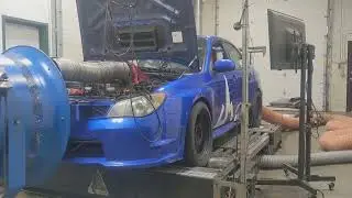 2006 WRX Dyno Pull, Built Engine, VF48, E85, GSC S2, Ported Heads. 362HP/457TQ. Dyno Dynamics