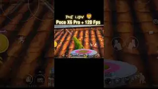 Poco X6 Pro + 120 Fps The lion 🦁..#pocox6pro #pocox7pro #pocox8pro #eneruyt #infinixgt30pro