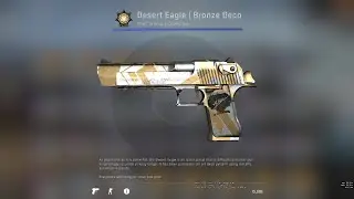 CSGO - Desert Eagle | Bronze Deco (Minimal Wear) Skin Showcase and Gameplay