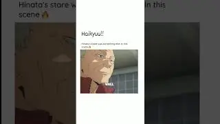 Hinata stare was something in this scene  #spikegaming #spikebledos #volleyballplayer #spikereaction