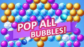 Shoot Bubble Gameplay 🤗 today challenge 😈😈 subscribe 😎 online offline games 🥳