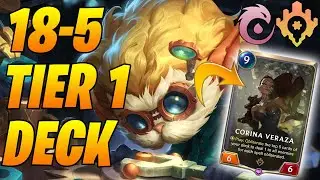 18-5 Tier 1 HEIMERDINGER VI Deck! | Best Deck LoR| Legends of Runeterra | Controltheboard