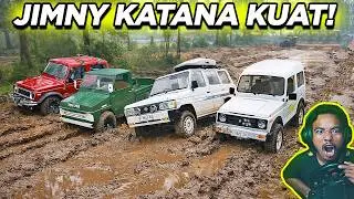 4 Mobil Legendaris di Lumpur Becek! Mana Jagoanmu? | Spintires MudRunner