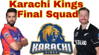 Karachi Kings Final Squad For Remaining Matches of PSL 2021 | #PSL6 | PSL2021 | #KarachiKings