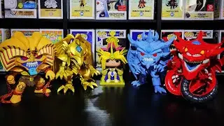 Showcasing Yu-Gi-Oh Egyptian God 6inch Funko Pop