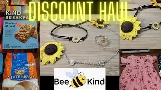 Thrift Haul || Discount Grocery Store Haul || Bee kind Haul