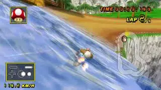 【MKW PB】DS Yoshi Falls - 1:00.488 - Laughing Stock