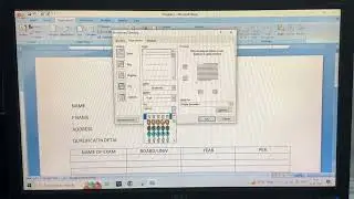 create Templates in MS Word ll computer tutorials ll Universal Academy Bilaspur