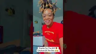 Thanks for the gift Chicken Of The Sea 🥹 I Absolutely Love It, and grateful for the opportunity 🤍.