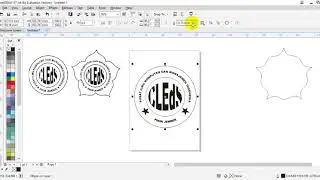 Cara membuat Stempel mudah (tugas desktop publishing 1