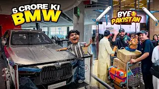 Ali got a BMW worth Rs 5 crore and went to Dubai 😱 || Pakistan to Dubai by Airplane ✈️ || By Paki...
