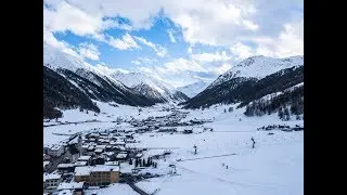 Livigno 03.2019 Drone fly