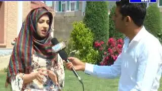 Sam Shabir Shah in Jammu Kashmir topped the CBSE board's XII examination.