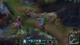 Teleport Bug/Fail when clicking on minimap while there was a pink underneath it - League Of Legends