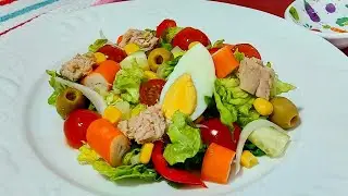 🪄 TODOS LOS TRUCOS PARA HACER UNA ENSALADA DE LA CASA 🍅🥬🧅🌶🥒// BEATRIZ COCINA