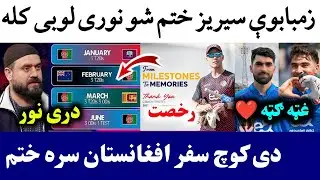 🔴Afghanistan Next 3 Series after Zim 2025 | ACB Released Coach Contract | Positives from Zim Series