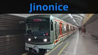 Metro B Jinonice (advent 2025) | 12/2025