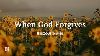 When God Forgives | Audio Reading | Our Daily Bread Devotional | October 25, 2025