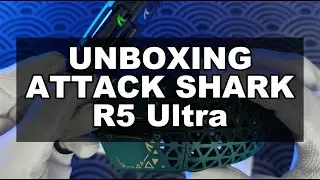ATTACK SHARK R5 ULTRA &mdash; UNBOXING | ASMR | РАСПАКОВКА