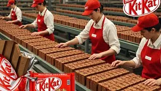 How KitKat Are Made In a Factory | Let's See Inside How They Make 8 Million Bars Every Day!