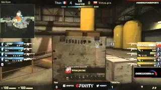 Amazing shot by Kennys - Titan vs Virtus.pro Gfinity CSGO